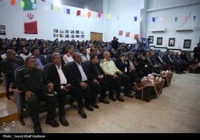 نواختن زنگ مهر و مقاومت در مدارس استان بوشهر