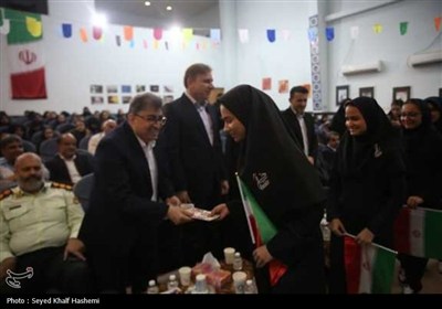 نواختن زنگ مهر و مقاومت در مدارس استان بوشهر
