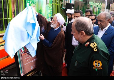 آیین بازگشایی مدارس در مدرسه شهید رحمانی