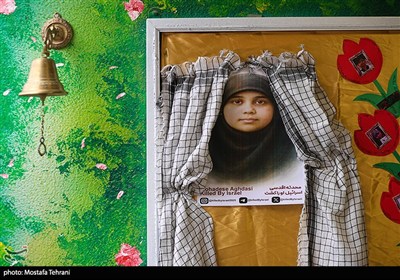 آیین بازگشایی مدارس در مدرسه شهید رحمانی