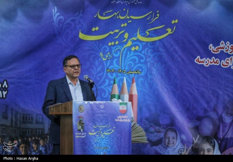 در مراسم بازگشایی مدارس زنجان چه گذشت؟ + تصاویر