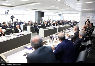 حضور دبیر شورای عالی امنیت ملی در اتاق بازرگانی ایران