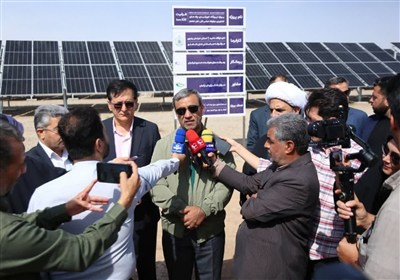 نيروگاه،برق،كشاورزي،خورشيدي،مظفري،افتتاح،تجديدپذير،تربت،مگاوات