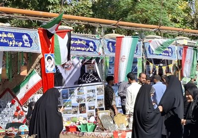 افتتاح نمایشگاه دستاوردهای پایگاه‌های اسوه در بروجرد