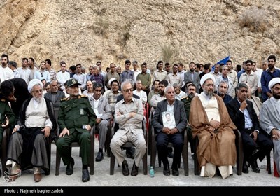 بهره‌برداری از سد تغذیه مصنوعی دشت سیرمند حاجی‌آباد