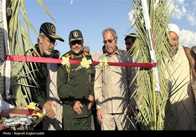 بهره‌برداری از سد تغذیه مصنوعی دشت سیرمند حاجی‌آباد