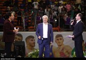 الاحتفال الوطنی بتتویج منتخبی إیران للمصارعة الحرة والرومانیة
