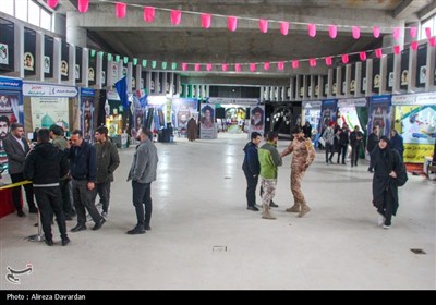 نمایشگاه رزمی فرهنگی دفاع مقدس در اردبیل