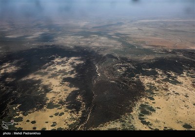 از سرگیری عملیات هوایی مهار آتش‌سوزی هورالعظیم