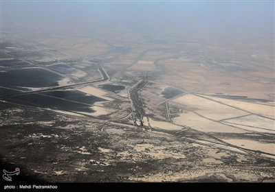 از سرگیری عملیات هوایی مهار آتش‌سوزی هورالعظیم