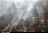 از سرگیری عملیات هوایی مهار آتش‌سوزی هورالعظیم