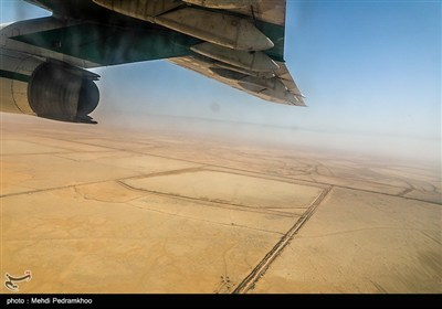 از سرگیری عملیات هوایی مهار آتش‌سوزی هورالعظیم