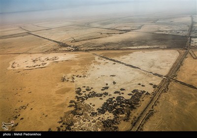 از سرگیری عملیات هوایی مهار آتش‌سوزی هورالعظیم