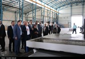 بازدید استاندار کرمان از چند واحد صنعتی