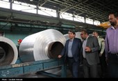 بازدید استاندار کرمان از چند واحد صنعتی