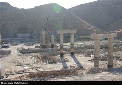 پیشرفت 34 درصدی قطعه دوم بزرگراه کنارتخته به دالکی در محور دشتستان