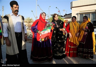 استقبال از کشتی گیران خوزستانی