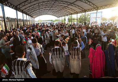 استقبال از کشتی گیران خوزستانی