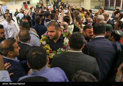 استقبال از کشتی گیران خوزستانی