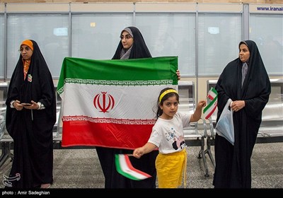 استقبال از قهرمانان جهانی کشتی فرنگی در شیراز