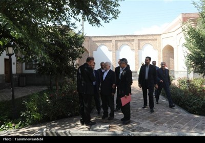 بازدید میدانی قائم مقام میراث‌فرهنگی از آثار تاریخی اردبیل