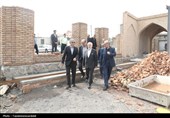 بازدید میدانی قائم مقام میراث‌فرهنگی از آثار تاریخی اردبیل
