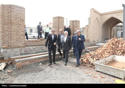 بازدید میدانی قائم مقام میراث‌فرهنگی از آثار تاریخی اردبیل