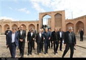بازدید میدانی قائم مقام میراث‌فرهنگی از آثار تاریخی اردبیل