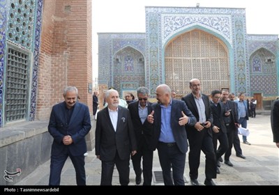 بازدید میدانی قائم مقام میراث‌فرهنگی از آثار تاریخی اردبیل