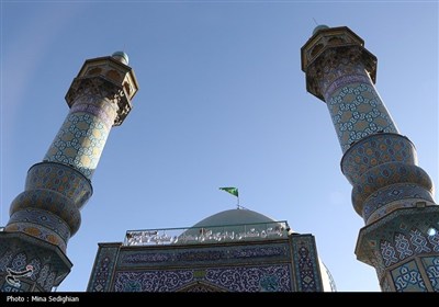 آئین میهمانی لاله‌ها در امامزاده محمد (ع) کرج