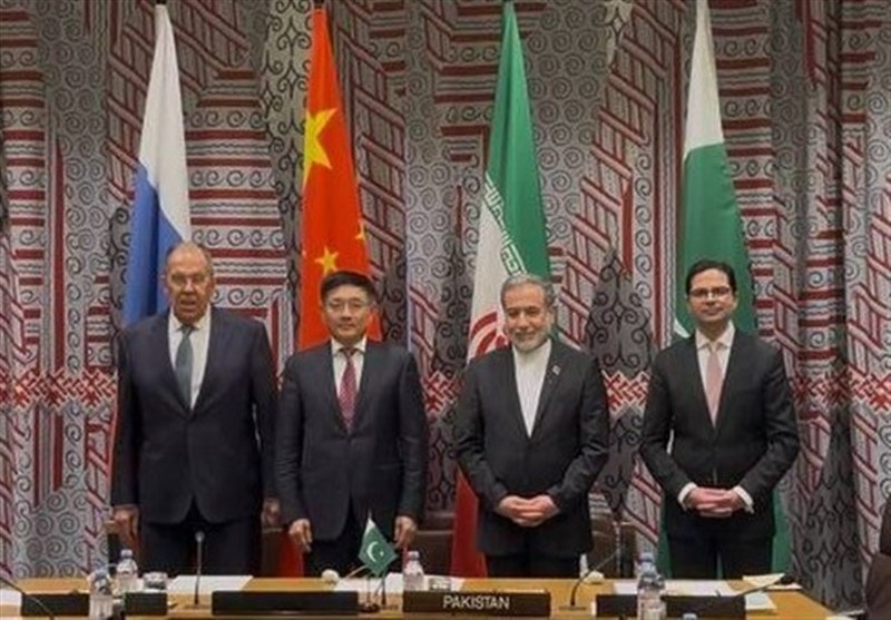 سخنرانی عراقچی در نشست چهارجانبه وزرای امور خارجه چین، ایران، پاکستان و روسیه