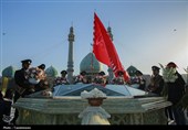 گلباران مزار شهدای گمنام و جنگ تحمیلی 12 روزه