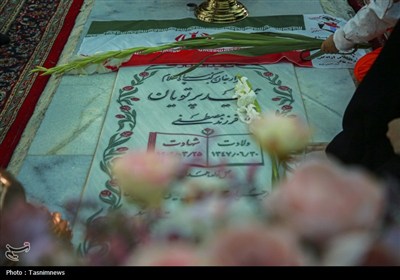 گلباران مزار شهدای گمنام و جنگ تحمیلی 12 روزه