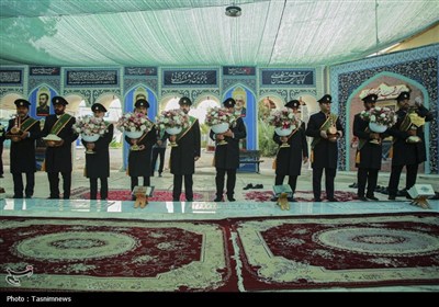 گلباران مزار شهدای گمنام و جنگ تحمیلی 12 روزه