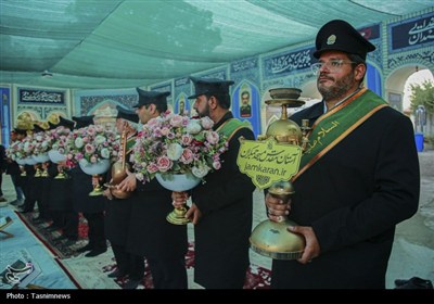 گلباران مزار شهدای گمنام و جنگ تحمیلی 12 روزه
