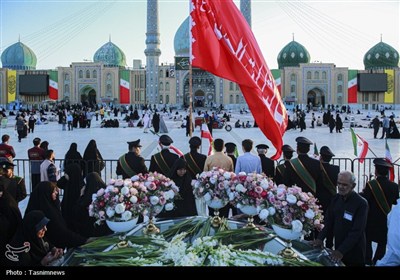 گلباران مزار شهدای گمنام و جنگ تحمیلی 12 روزه