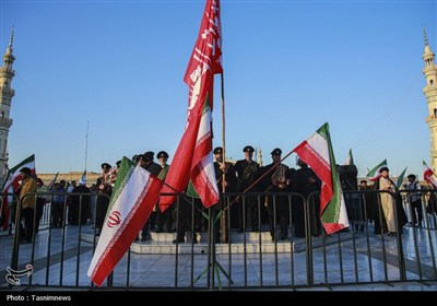 گلباران مزار شهدای گمنام و جنگ تحمیلی 12 روزه