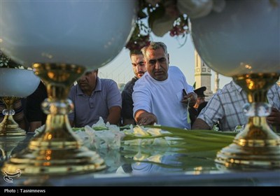 گلباران مزار شهدای گمنام و جنگ تحمیلی 12 روزه