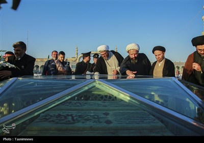گلباران مزار شهدای گمنام و جنگ تحمیلی 12 روزه