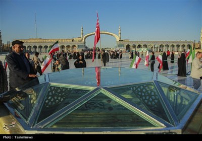گلباران مزار شهدای گمنام و جنگ تحمیلی 12 روزه