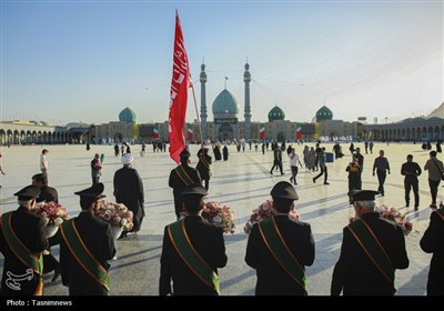 گلباران مزار شهدای گمنام و جنگ تحمیلی 12 روزه