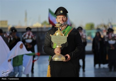 گلباران مزار شهدای گمنام و جنگ تحمیلی 12 روزه