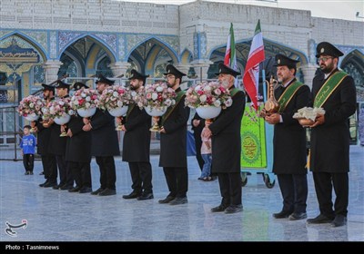 گلباران مزار شهدای گمنام و جنگ تحمیلی 12 روزه