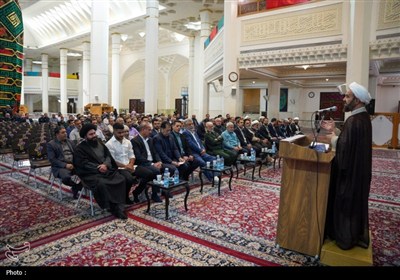 قهرمان کشتی جهان، خادم افتخاری حرم مطهر حضرت شاهچراغ (ع) شد