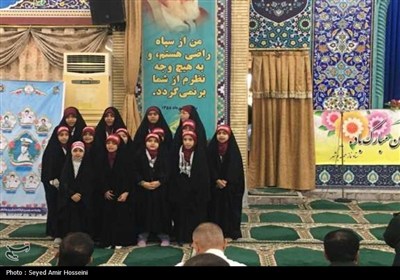 مراسم بزرگداشت شهدای مقاومت در مصلا بوشهر