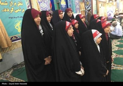 مراسم بزرگداشت شهدای مقاومت در مصلا بوشهر