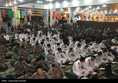 مراسم بزرگداشت شهدای مقاومت در مصلا بوشهر