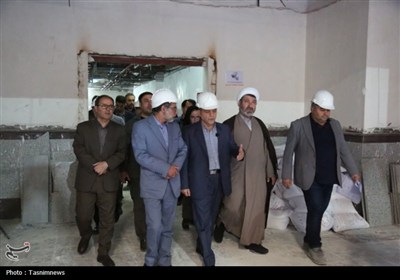 بازدید استاندار زنجان از فاز توانبخشی پروژه ایثارگران