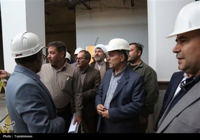 بازدید استاندار زنجان از فاز توانبخشی پروژه ایثارگران