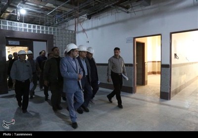 بازدید استاندار زنجان از فاز توانبخشی پروژه ایثارگران